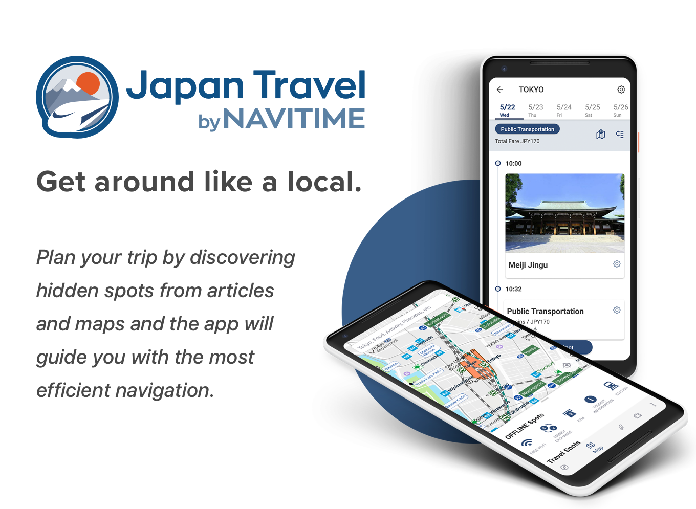 japan travel app train
